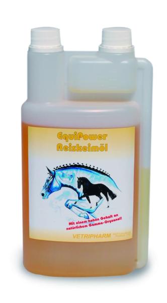 EquiPower - Reiskeimöl Ergänzungsfutter für das Pferd 1 Liter EquiPower - Reiskeimöl Ergänzungsfutter für das Pferd 1 Liter