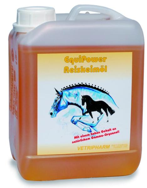 EquiPower - Reiskeimöl Ergänzungsfutter für das Pferd 5 Liter EquiPower - Reiskeimöl Ergänzungsfutter für das Pferd 5 Liter