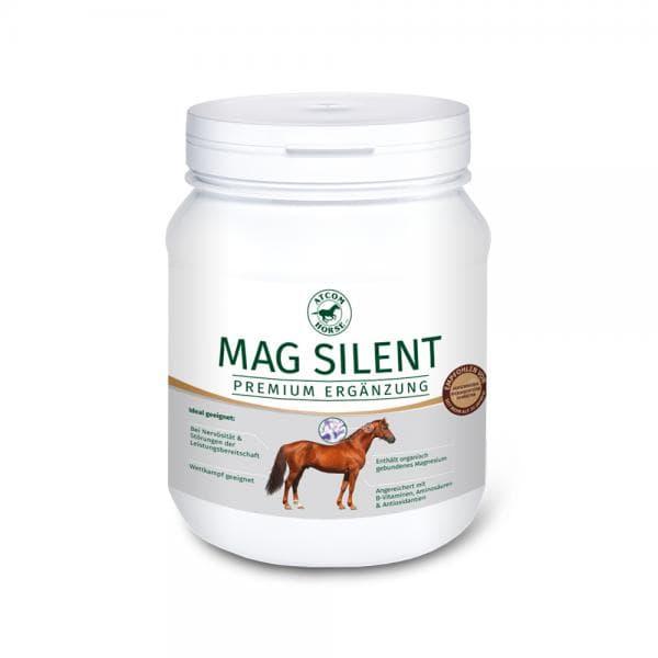Ergänzungsfutter für Stress beim Pferd Mag Silent