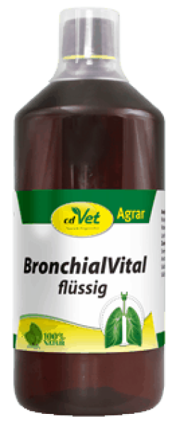 HustaVet Bronchial Vital Ergänzungsfuttermittel für das Pferd 1 Liter