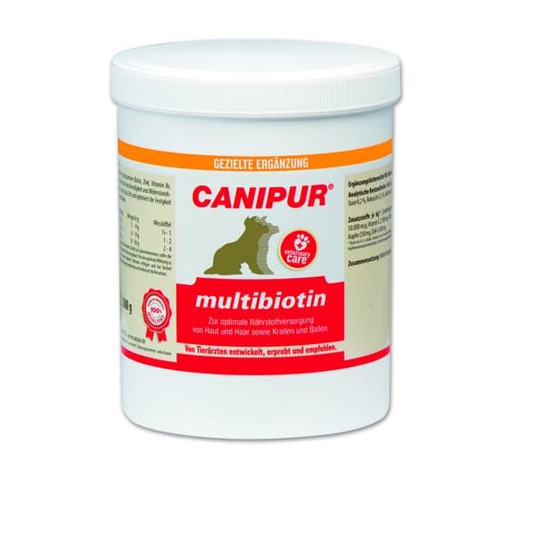 Canipur multibiotin fuer Haut und Fell des Hundes Canipur multibiotin fuer Haut und Fell des Hundes