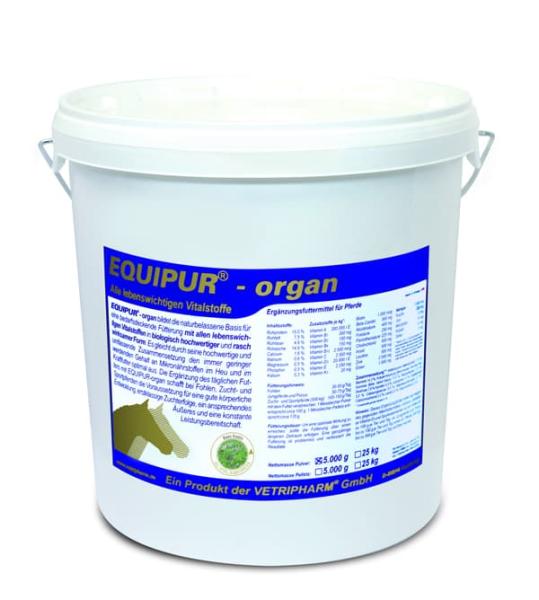 Equipur organ Ergänzungsfutter für das Pferd Equipur organ Ergänzungsfutter für das Pferd