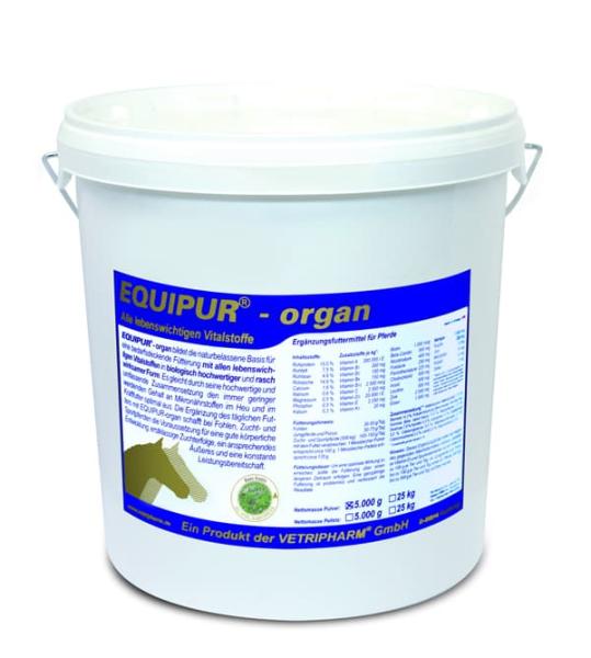 Equipur organ Ergänzungsfutter für das Pferd