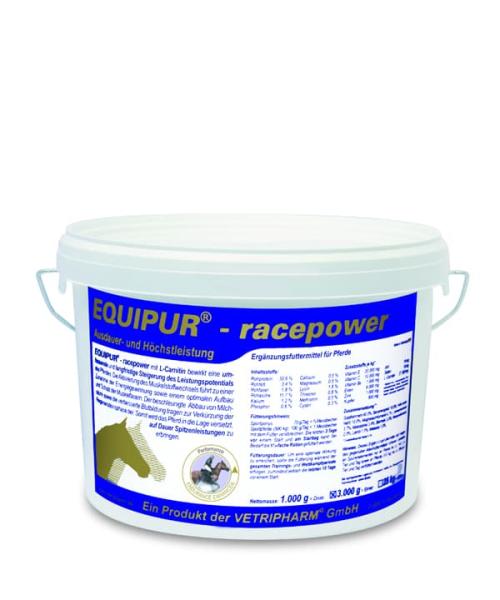 Equipur racepower Ergänzungsfuttermittel für Pferde 3kg Equipur racepower Ergänzungsfuttermittel für Pferde 3kg