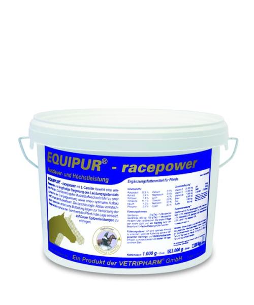 Equipur racepower Ergänzungsfuttermittel für Pferde 3kg