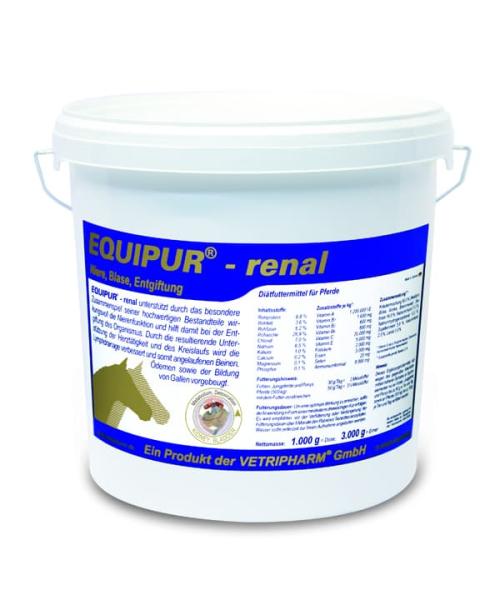 Equipur renal Diätfuttermittel für das Pferd 3.000g Equipur renal Diätfuttermittel für das Pferd 3.000g