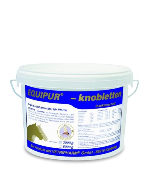 Equipur knobletten Zusatzfutter für das Pferd